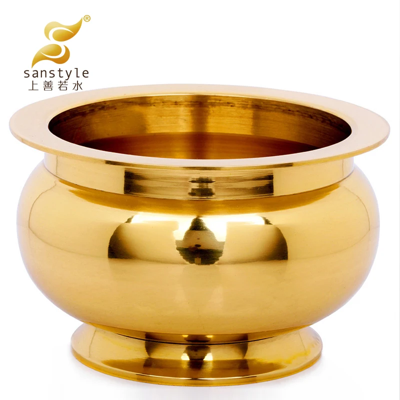 = Copper Incense Burner Copper Incense Burner Incense Holder Buddha Utensils Worship Backflow Incense Burner Burner Incense