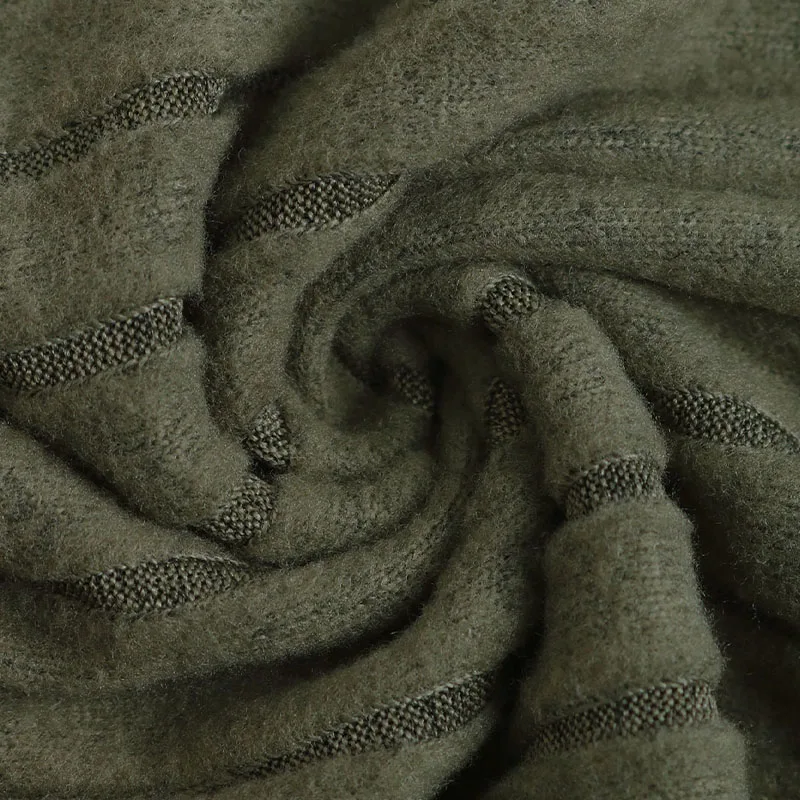 Abito da donna in maglia verde girocollo manica lunga decorazione bottoni mini abito aderente casual festa quotidiana