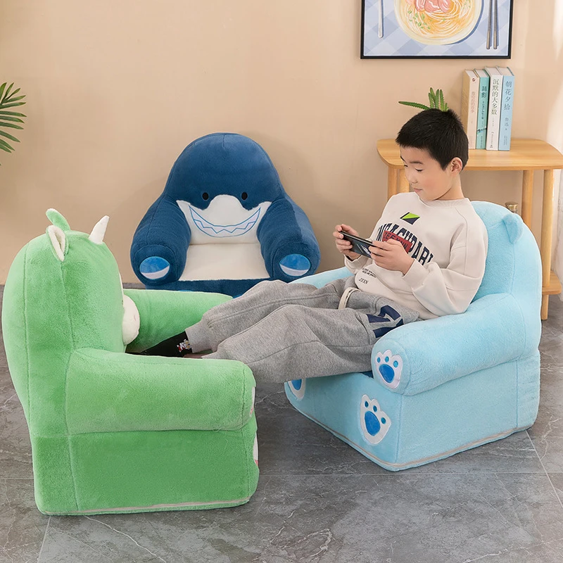 Cartoon Lazy Sofa Reading Children's Sofa Chair Small Sofa Baby Seat Cute Plush Toy Tatami Mat