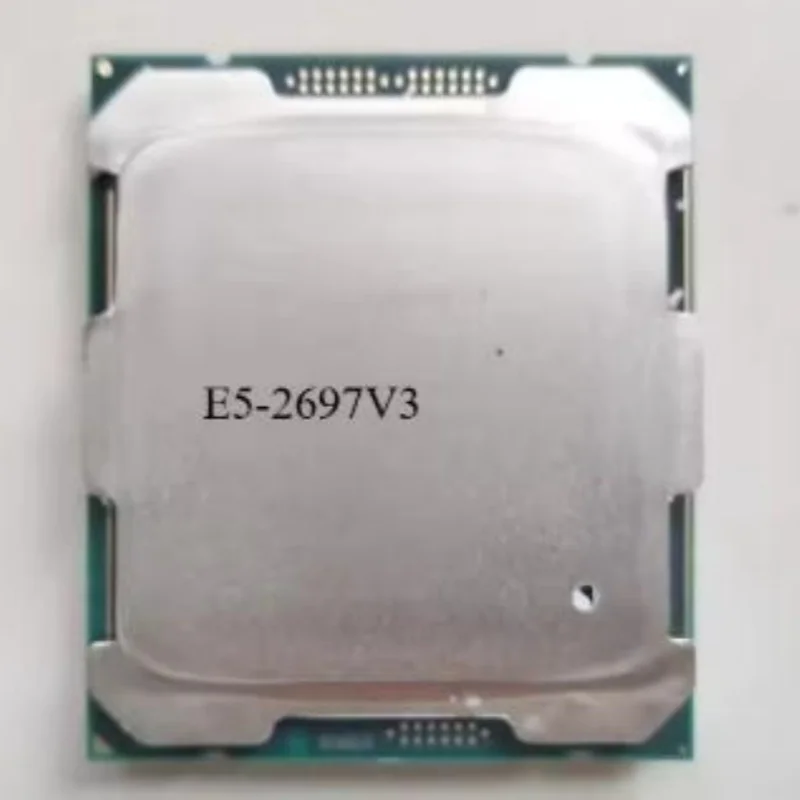 1PCS E5-2697V3 14 cores 32 threads 2.1GHz,CPU in stock, fast shipping.