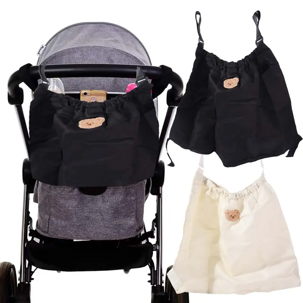 Nylon Baby Stroller Storage Bag Multifunctional Baby Pram Organizer Mummy Bag Nappy Storage Bag Mummy Bag