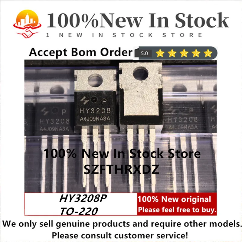 SZFTHRXDZ 100% NEW ORIGINAL HY3208P TO-220 HY3208 TO220 HY3208NA3P MOSFET 80V 120A 7.0mΩ
