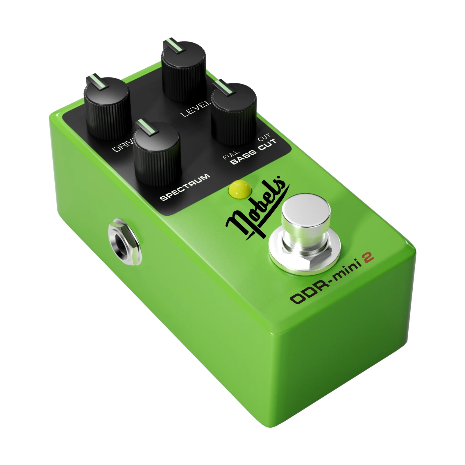 Nobels ODR-mini2 Natural analógico Mini Overdrive efeito Pedal, nova caixa de Metal atualizado e brilho nos botões ponteiro escuro