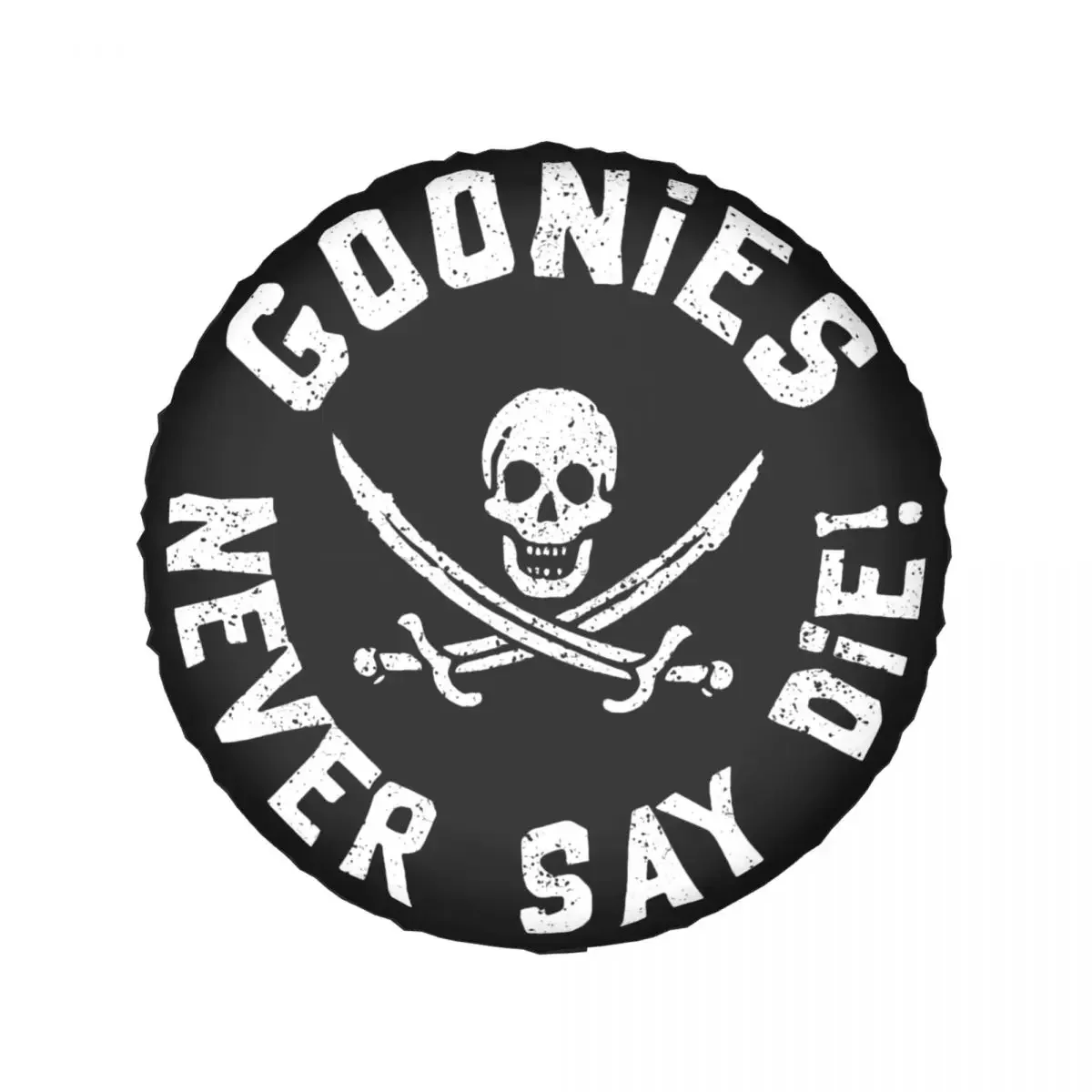 The Goonies Spare Tire Cover for Jeep Never Say Die Sloth Chunk Fratelli Skull Pirate SUV RV Camper Car Wheel Protectors