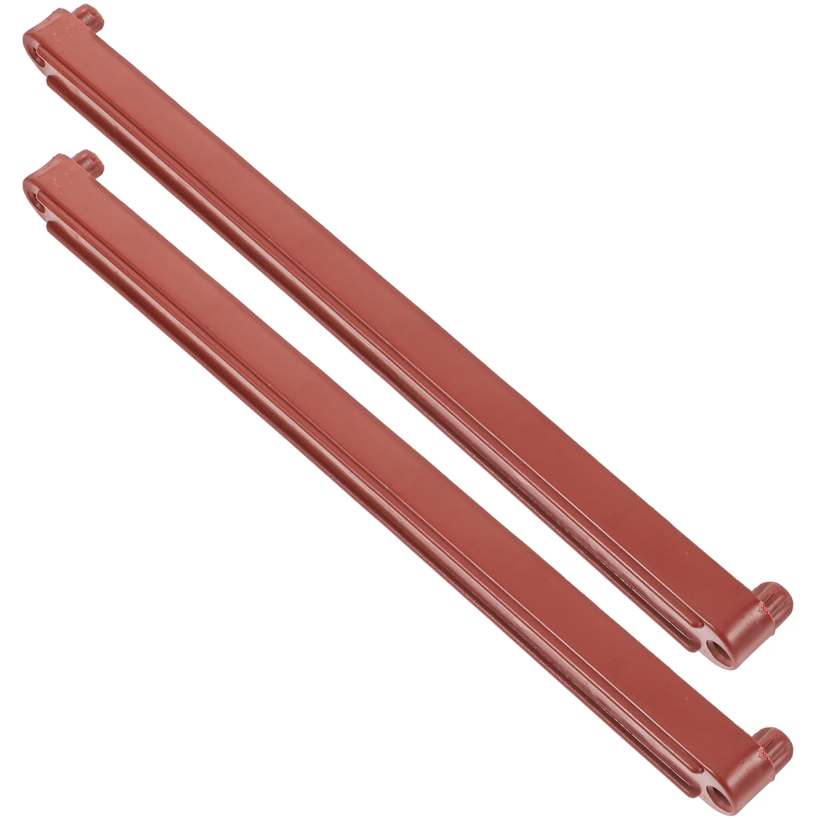 2 Pcs Plastic Drawer Rails Track Guides Ball Bearing Bottom Mount Slides Dresser Cabinet Keyboard