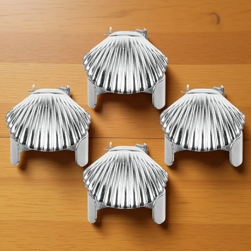 

Heat Resistant Extinguisher Tool Automatic Metal Snuffer for Large Small Candles Prevents Wick Smoldering Decorative