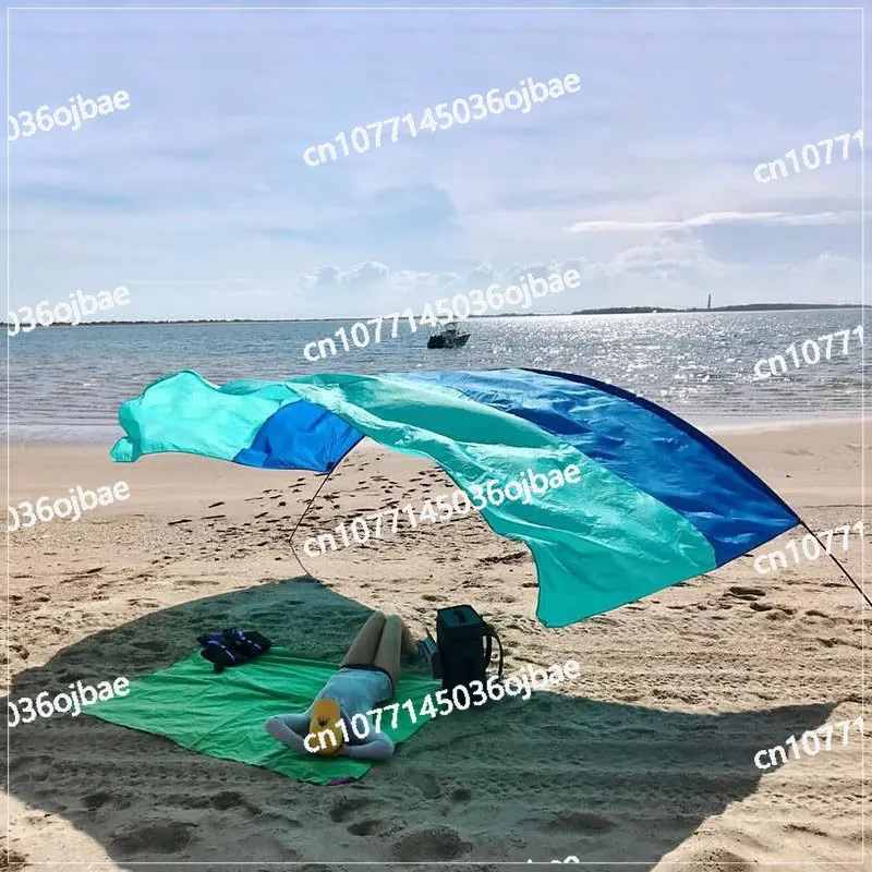 

Sea Breeze Power Support Водонепроницаемый солнцезащитный крем Портативный тент Свет Быстро открывающаяся пляжная палатка