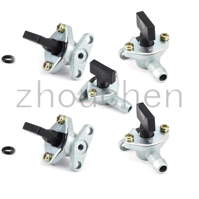 

5pcs Carburetor Fuel Pocket Cock Valve Tank Tap Switch for 2 Stroke 47cc 49cc Dirt Pit Bike Mini ATV Quad Scooter