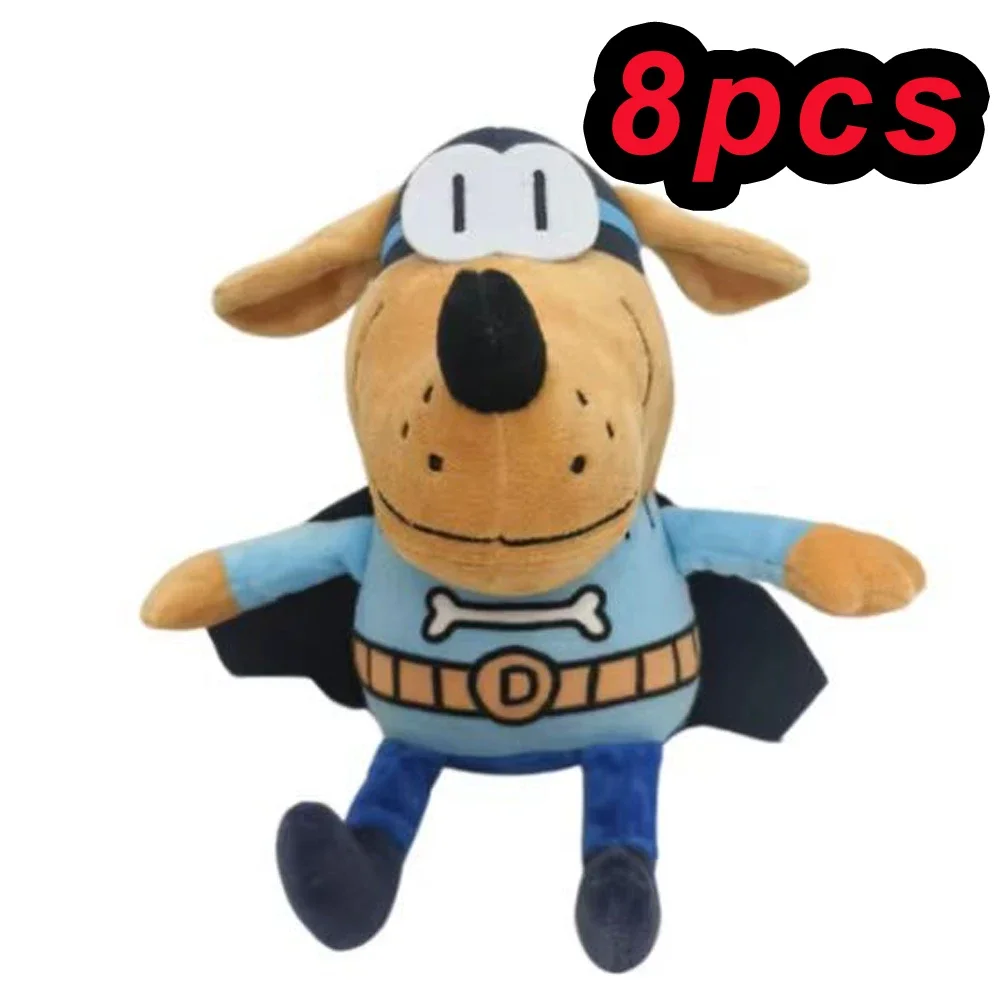 22cm Cute Dog Man Plush Toys Doll Dogman Plush Soft Stuffed Cartoon Animals Toys Gifts for Children Kids Xmas Birthday