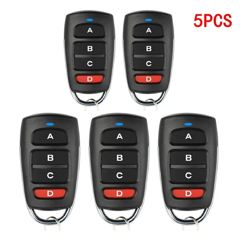 5PCS universal gate command remote control 433 rf remote garage control 433 mhz clone Garage key