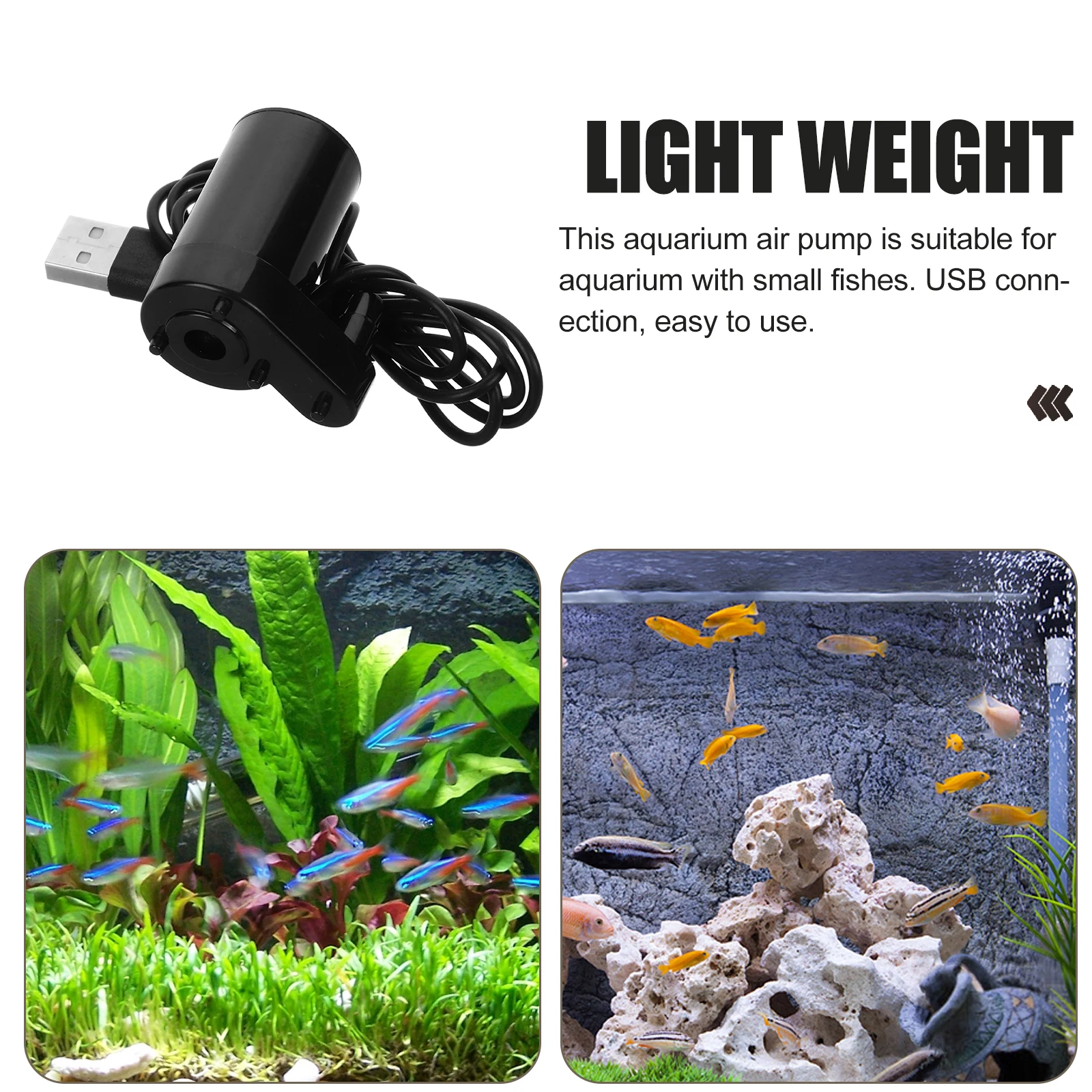 

USB Small Water Pump 3V5V Mini Submersible for Fish Tank Pond Fountain Bird Bath Aquariums Low Noise Wear Resistant Safe