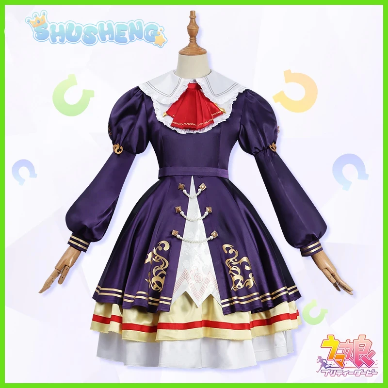 Game Anime Pretty Derby Daiichi Ruby Win Or Lose Cosplay Costume Christmas Party Cute Girl Lolita Dress Accessories Uniform Set