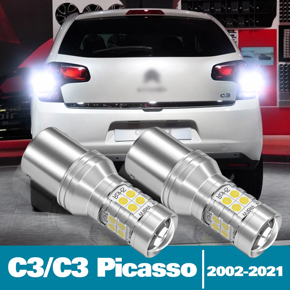 

2pcs LED Reverse Light For Citroen C5 C5 Aircross Accessories 2001-2014 2018-2021 2019 2020 2011 2012 2013 Backup Back up Lamp