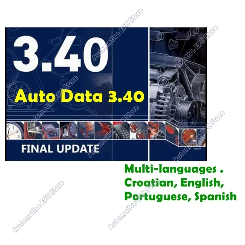 2026 Hot Multi-languages Auto data 3.40 Auto Repair Software  wiring diagrams data+ install video guide+ remote install help