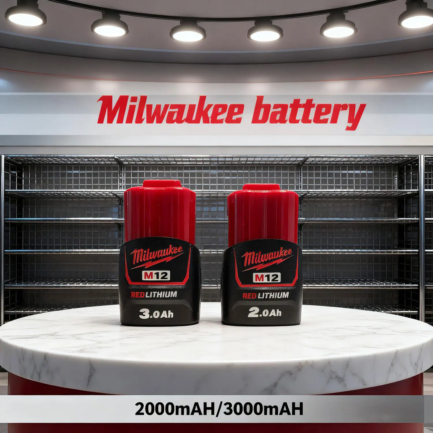 original rechargeable 12V Milwaukee battery 48-11-24 1148-11-2401mil-12a-Li M12 2ah/3ah Milwaukee ba