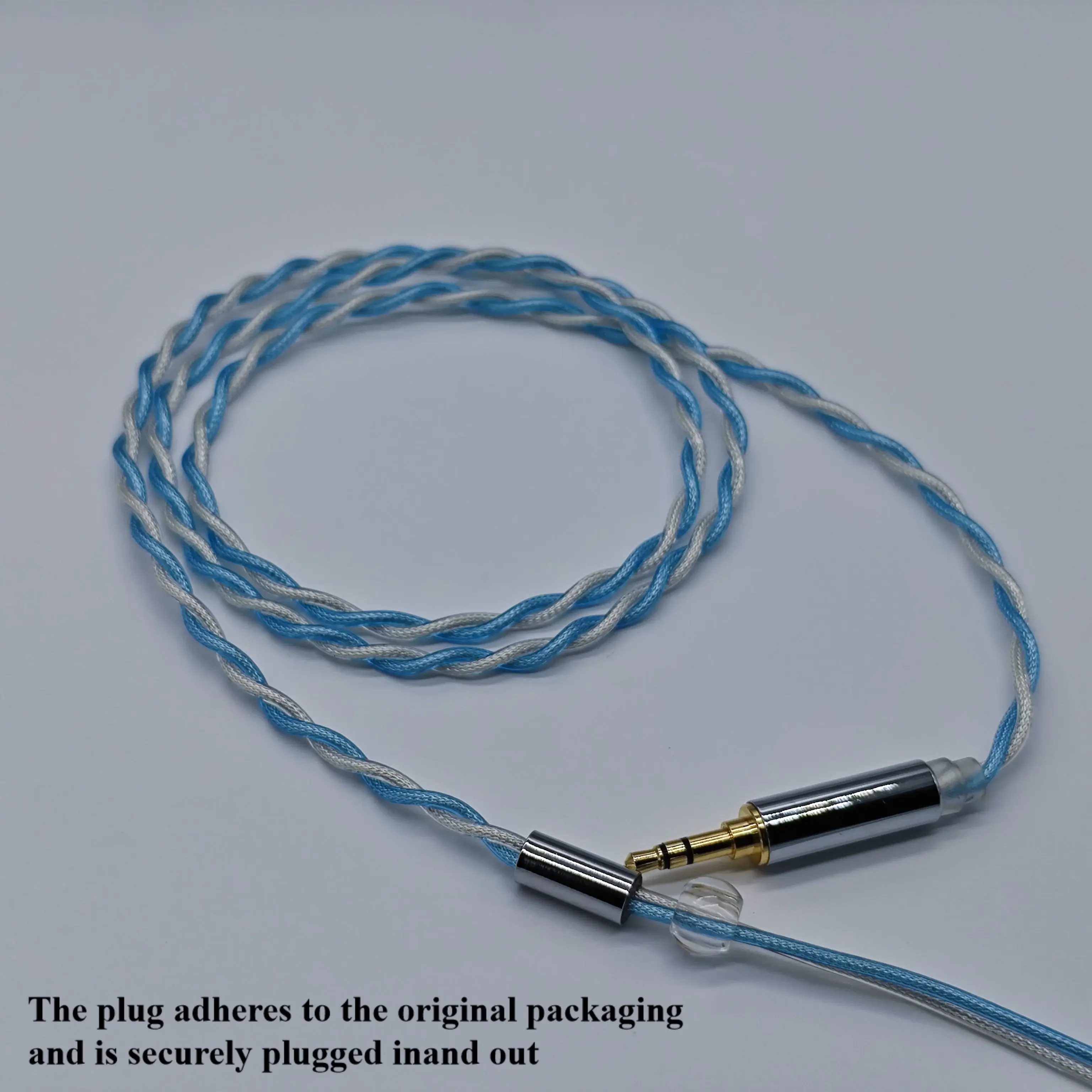 Silver Plated Upgrade Cable for N5005, N40, N30, IE200, IE300, IE600, IE900, 4.4 Balance, 3.5, 2.5, 2 Cores