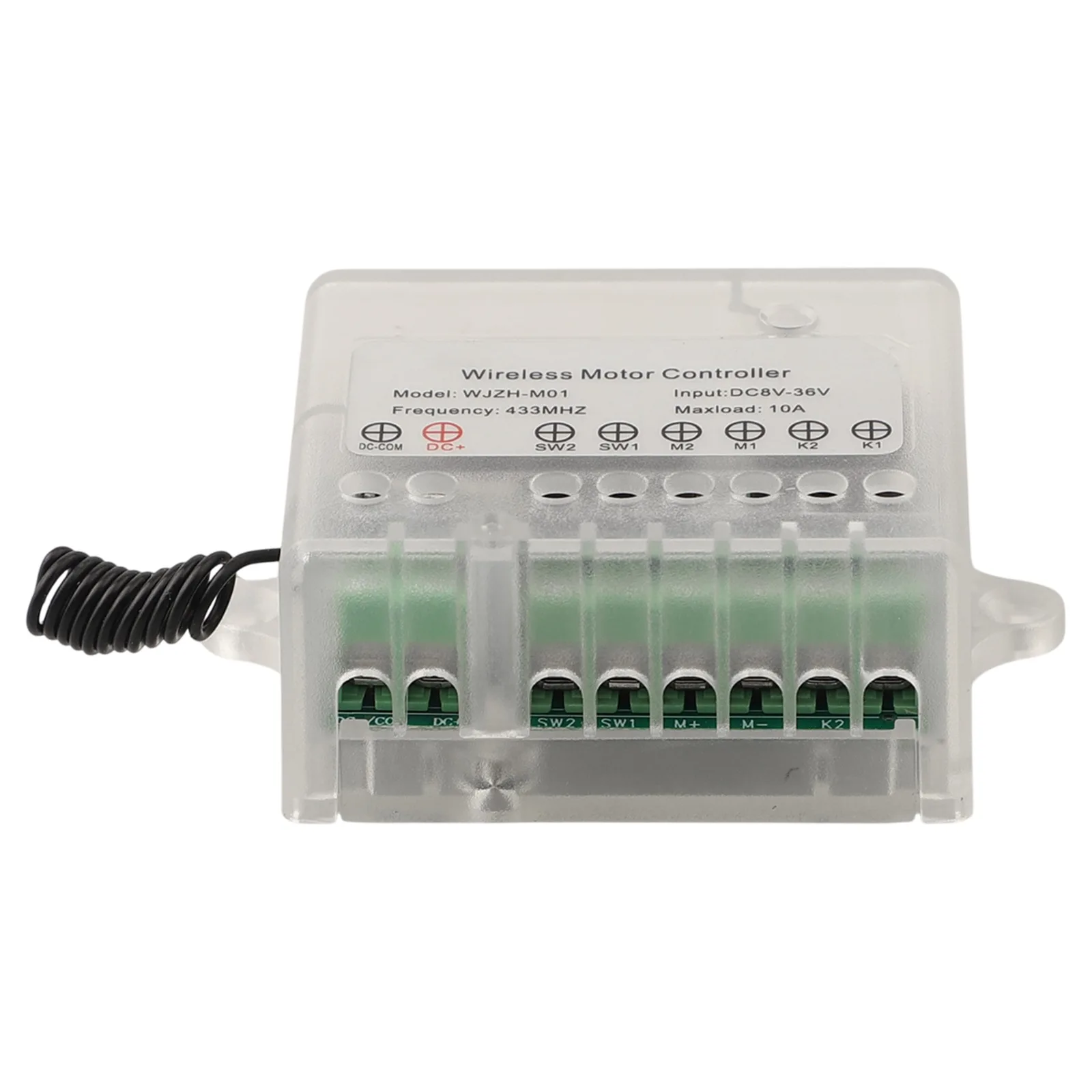 DC 8V-36V Wireless Remote Control Switch 433MHz For Linear Actuator Motor Forward Reverse 10A Electric Door Lock Automation Tool