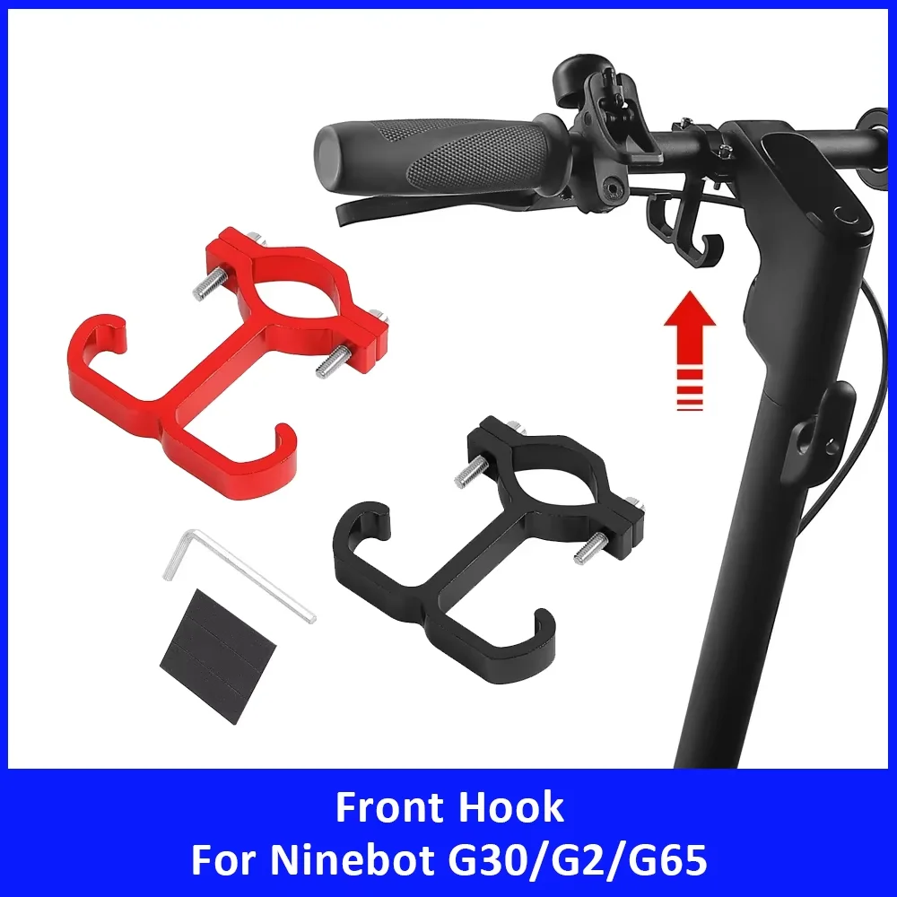 

Bag Storage Hanging Hanger Buckle for Xiaomi M365 Pro for Ninebot G30 G2 G65 F20 F30 F40 Front Hook Electric Scooter Accessories