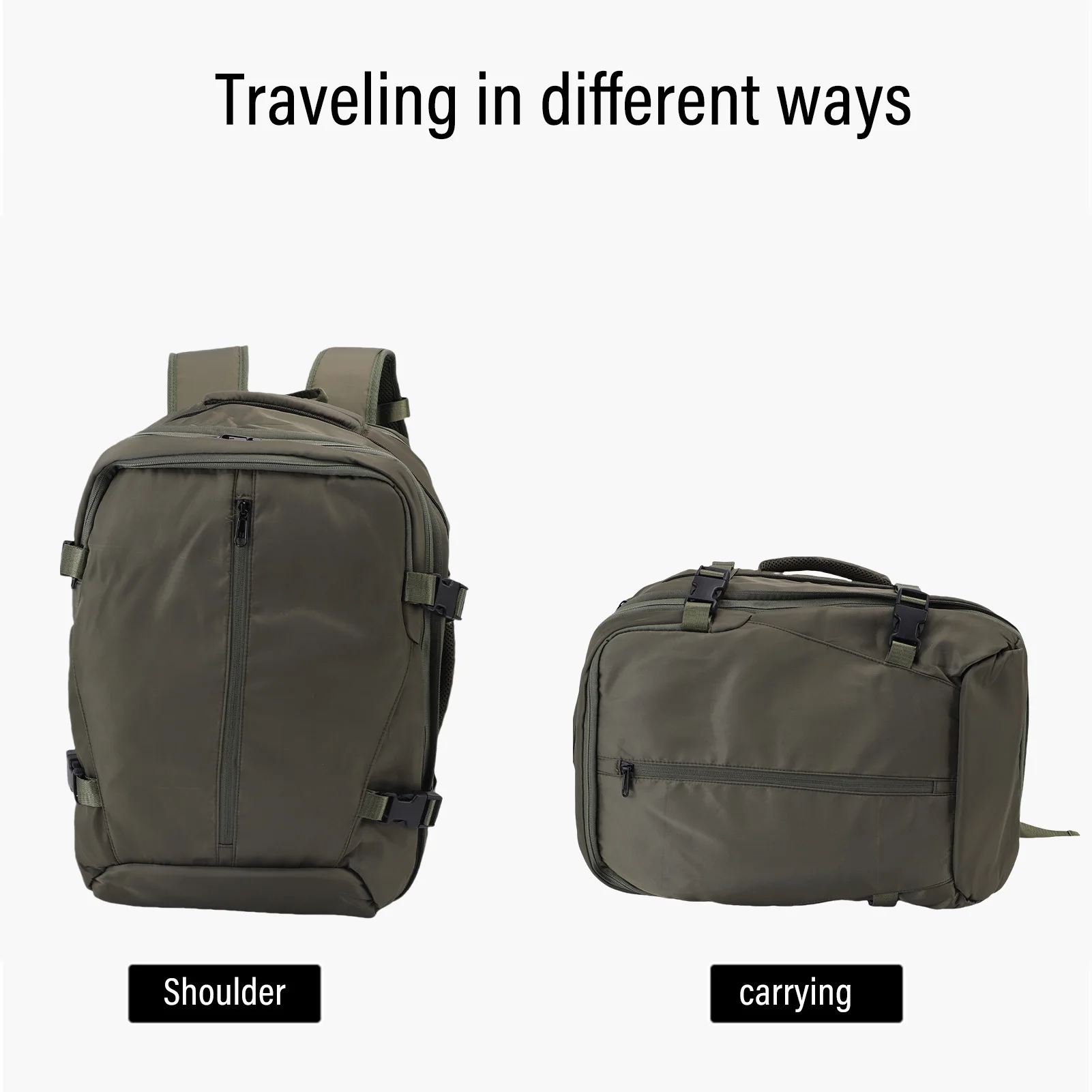 Travel Backpack vacuum compression 17 inch Laptop Backpack Business Large Capacity school Backpack Expanded Hiking backpack