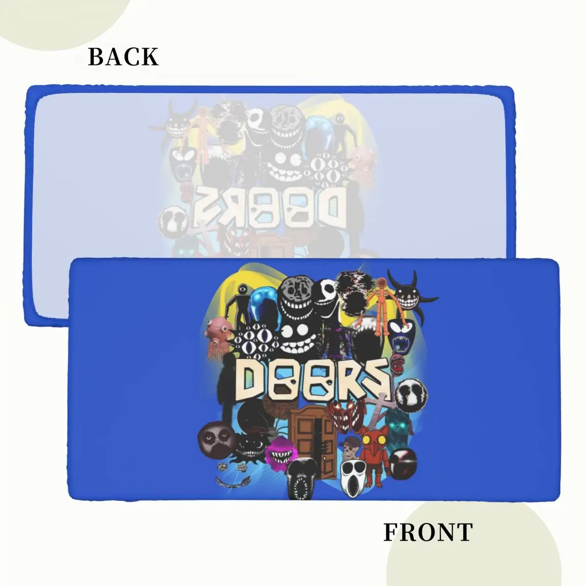 Doors All The Entities New Doors Game Update Customized Rectangular Tablecloth Table Cover for Dining Events Table Cloth
