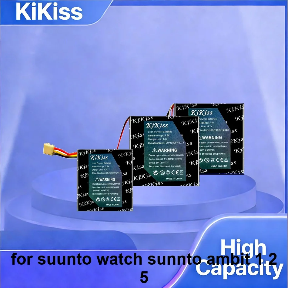 Batterie de montre longue durée D5 (175-8141) 352828 430-700mAh pour montre Suunto pour Sunnto Ambit 1 2 5
