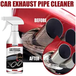 60ml Car Care Cleaning Easy to Use Multipurpose Polish Restorer Protectant Practical Durable Car Exhaust Pipe Cleaner