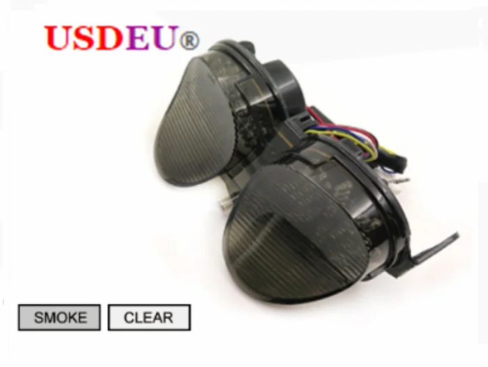 

USDEU Motorcycle Tail Lightsf For Yamaha YZF-R6 2001-2002 XJR 1300 2005-2014