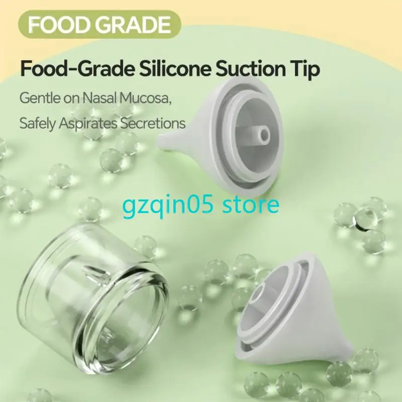 منظف ​​أنف الأطفال H055 مع 9 قوة تشغيل منخفضة الضوضاء بدون حماية من التدفق الخلفي