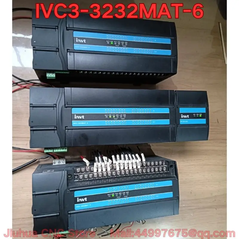 Second-hand IVC3-3232MAT-6 PLC controller functional test is normal Rare models need to be Latest prices for August 2026