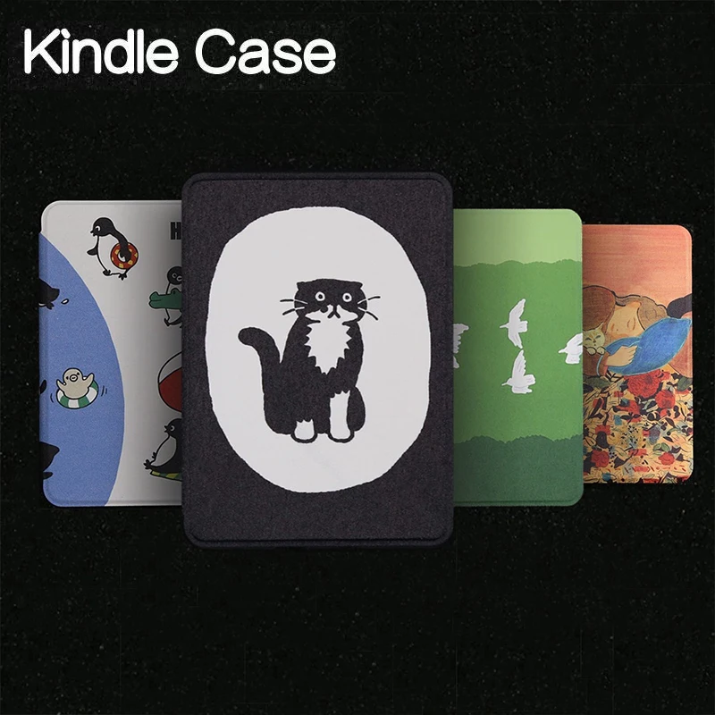

Various Lovely Patterns Case for 6" All-New Kindle 11th Generation-2024 2022 Release C2V2L3 RS23CV Foldable Funda E-book Cover