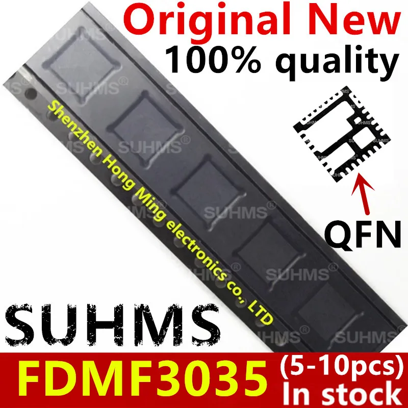 

(5-10piece)100% New FDMF 3035 FDMF3035 QFN-31 Chipset