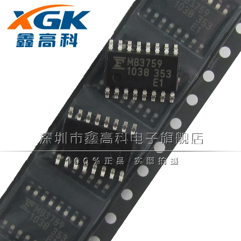 Free shipping   MB3759PF-G-BND MB3759 SOP-16  IC   10PCS