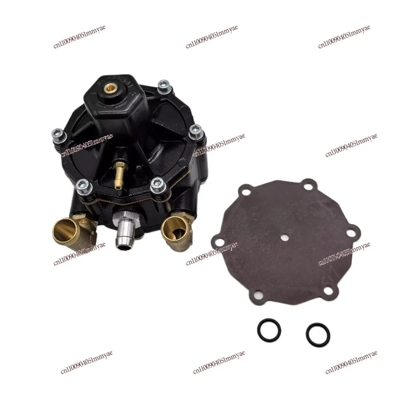 

Split evaporator for vehicle conversion to liquefied gas, gas pack pressure reducer, large water channel preheating fast LPG