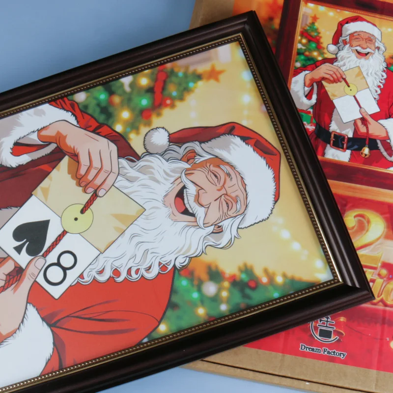 صورة فانتوم سانتا كلوز تقدم نبوءة الجمهور فانتوم الوهم الخدع السحرية عملية بسيطة كل شيء صحيح #4