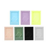 3in Classic Stand Photo Frame Plastic Rectangle Desktop Stand Picture Frame for  for  Mini