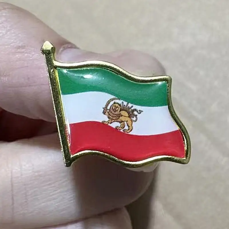 CORD Professional Iran National Pin For Diplomatic Event And Cultural Displays