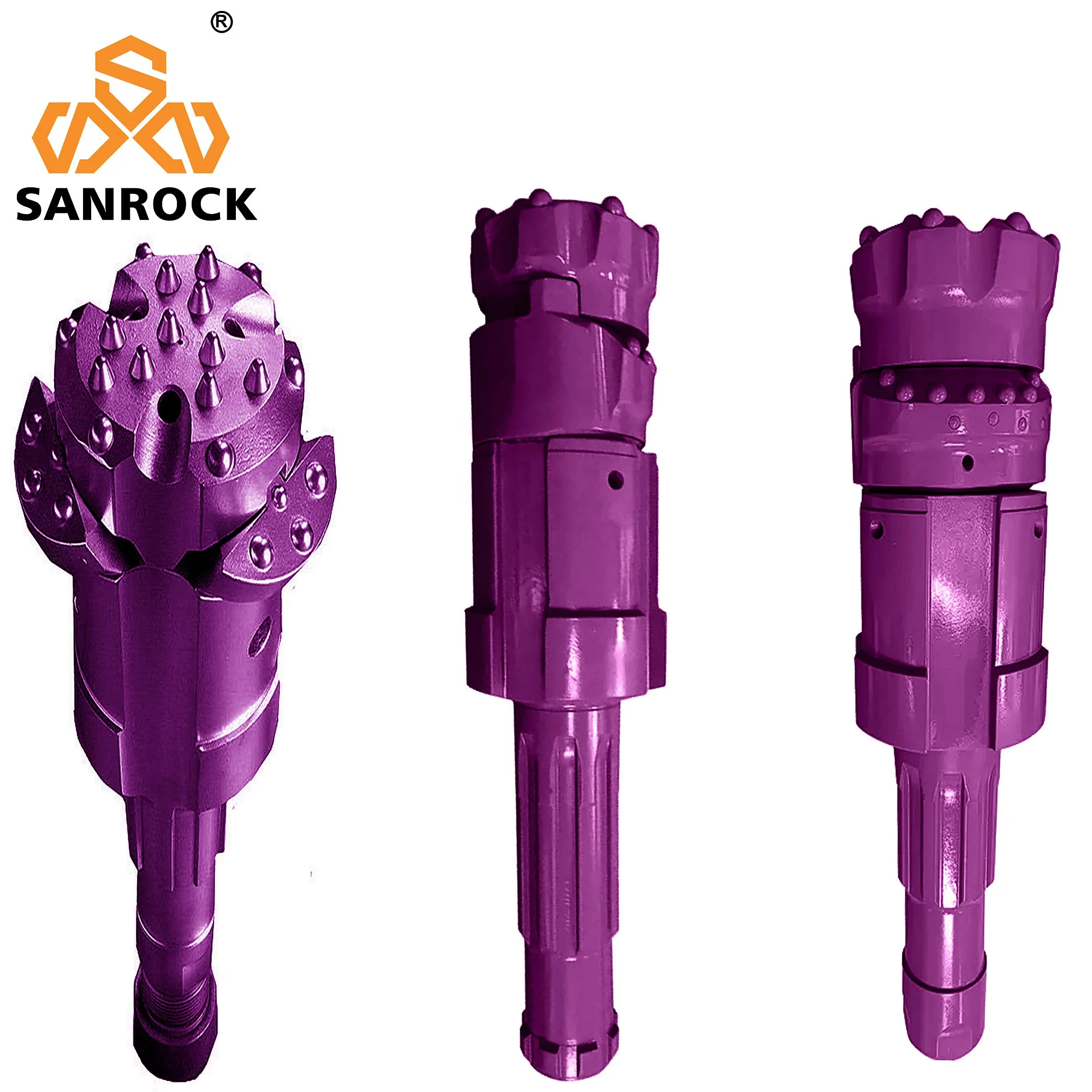 Eccentric DTH Hammer Bit Drilling Tools Eccentric Overburden Casing Systems Reamer Drill Bit