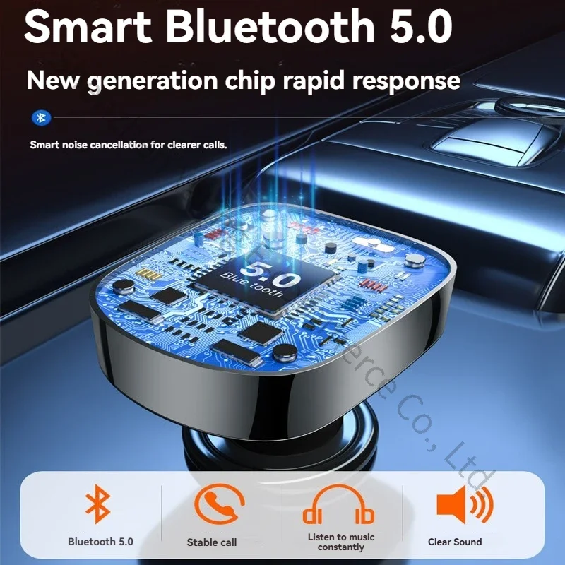 Mp3 Player Bluetooth Receiver Lossless Sound Quality Music USB Flash Drive Conversion Car Cigarette Lighter Tape Fast Charger