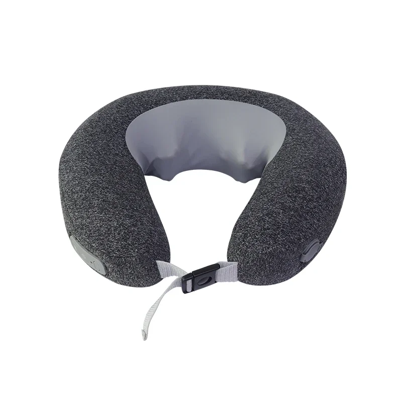 Novel New Product Office Home Relaxation Portable Wireless Heated Shiatsu Smart Inflatable neck Pillow Massager