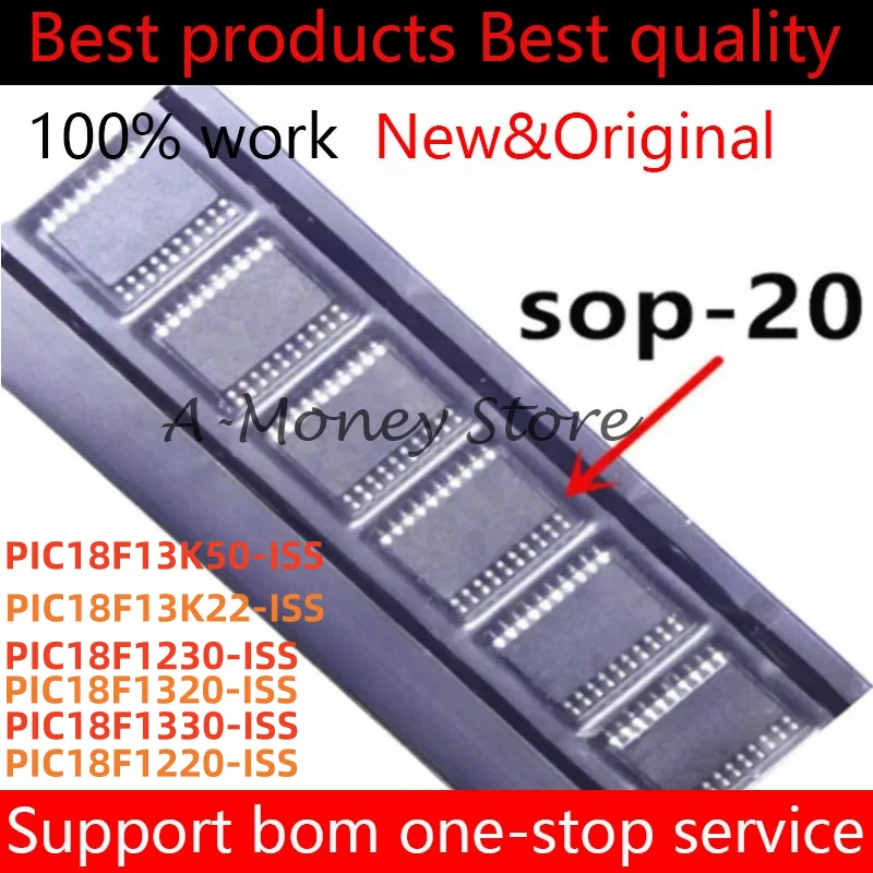 (1pcs)PIC18F1220 PIC18F1230 PIC18F1320 PIC18F1330 PIC18F13K22 PIC18F13K50-I SS.Original genuine microcontroller chip.