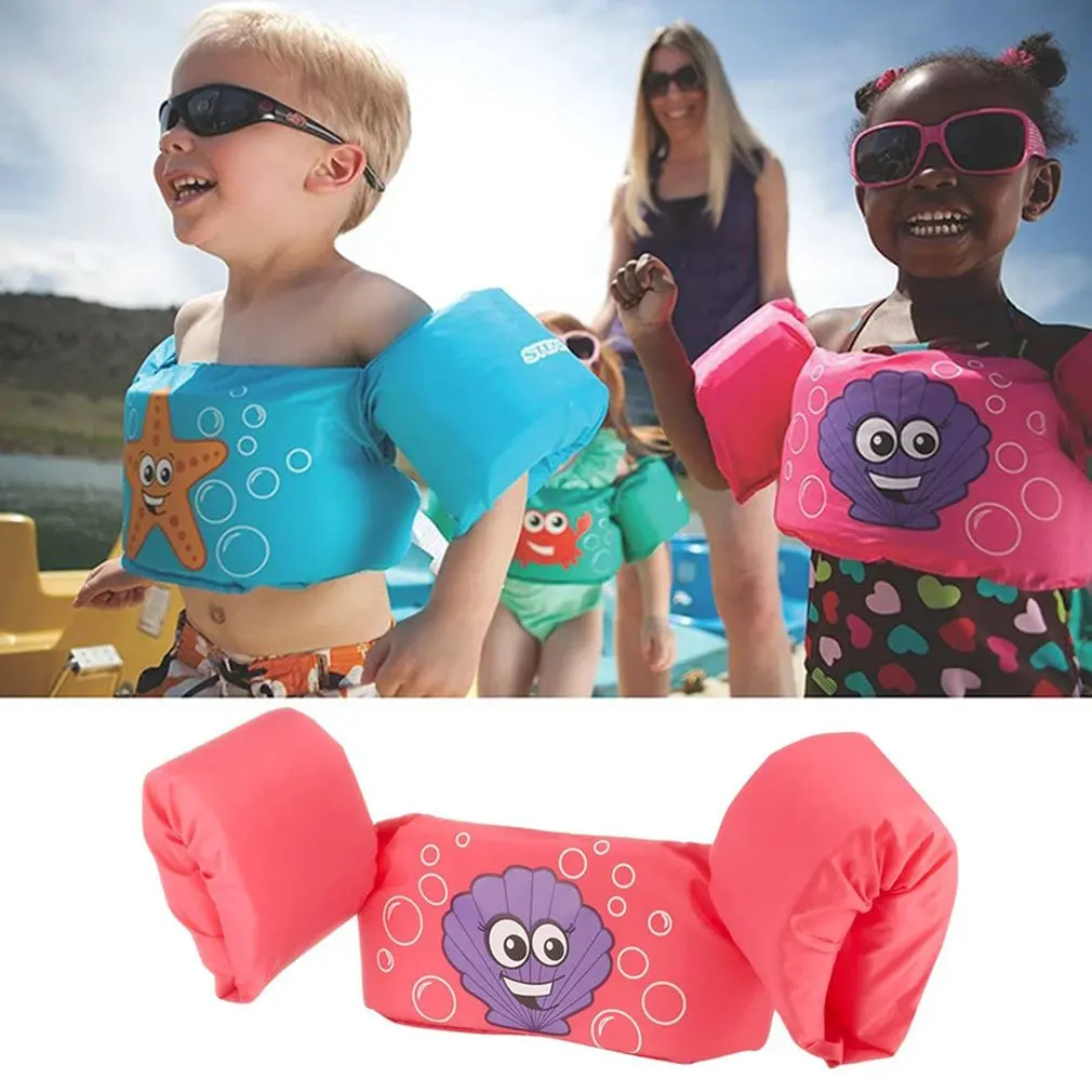 Flotteur de natation pour bébés garçons et filles, anneau de natation de piscine, gilet de sauvetage pour enfants, flottabilité, dessin animé pour tout-petits, chaud