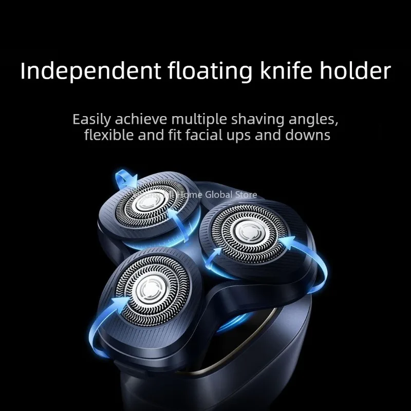 MIJIA Electric Shaver Pro Replacement Blade 360° Floating Head Dual Ring Lock Mijia Electric Shaver Pro Replacement Heads New view 6