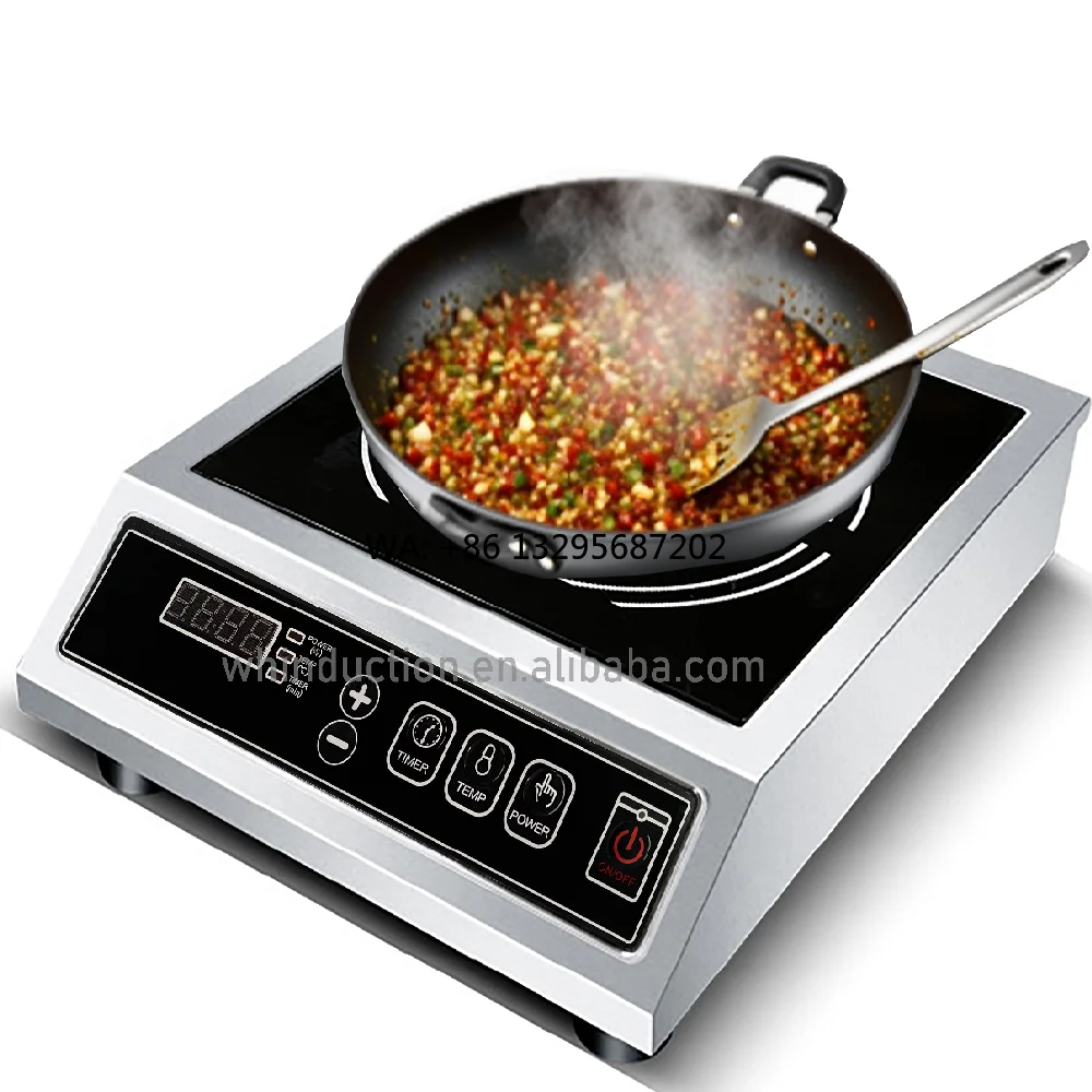 

Commercial Single Induction Cooker Hotel Restaurant 2800W Half-Bridge Technology Low Price Electric Stove Energy Saving Single
