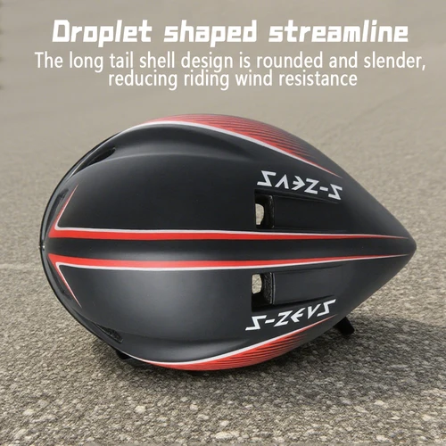 Imagen 2 del producto S-ZEUS Casco de bicicleta con gafas, casco de ciclismo triciclo, bicicleta de carretera, bicicleta de carreras para hombre y mujer, casco tt Hat Casco