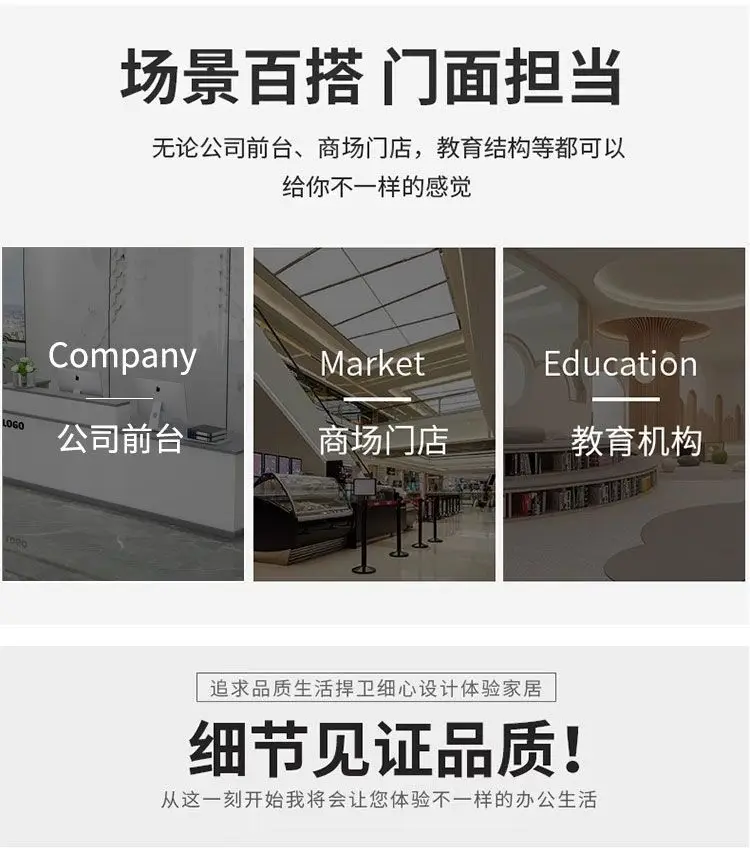 Podium Lectern for Church Desk Rounded Reception Counter Hairdresser Mobile Pulpit Large Reception Tables Cash Showcase Counter