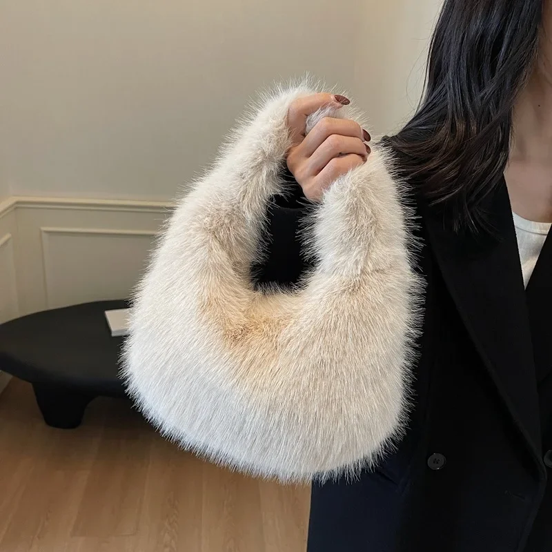 #83 Faux Fur Shoulder Bags Deals & Discounts