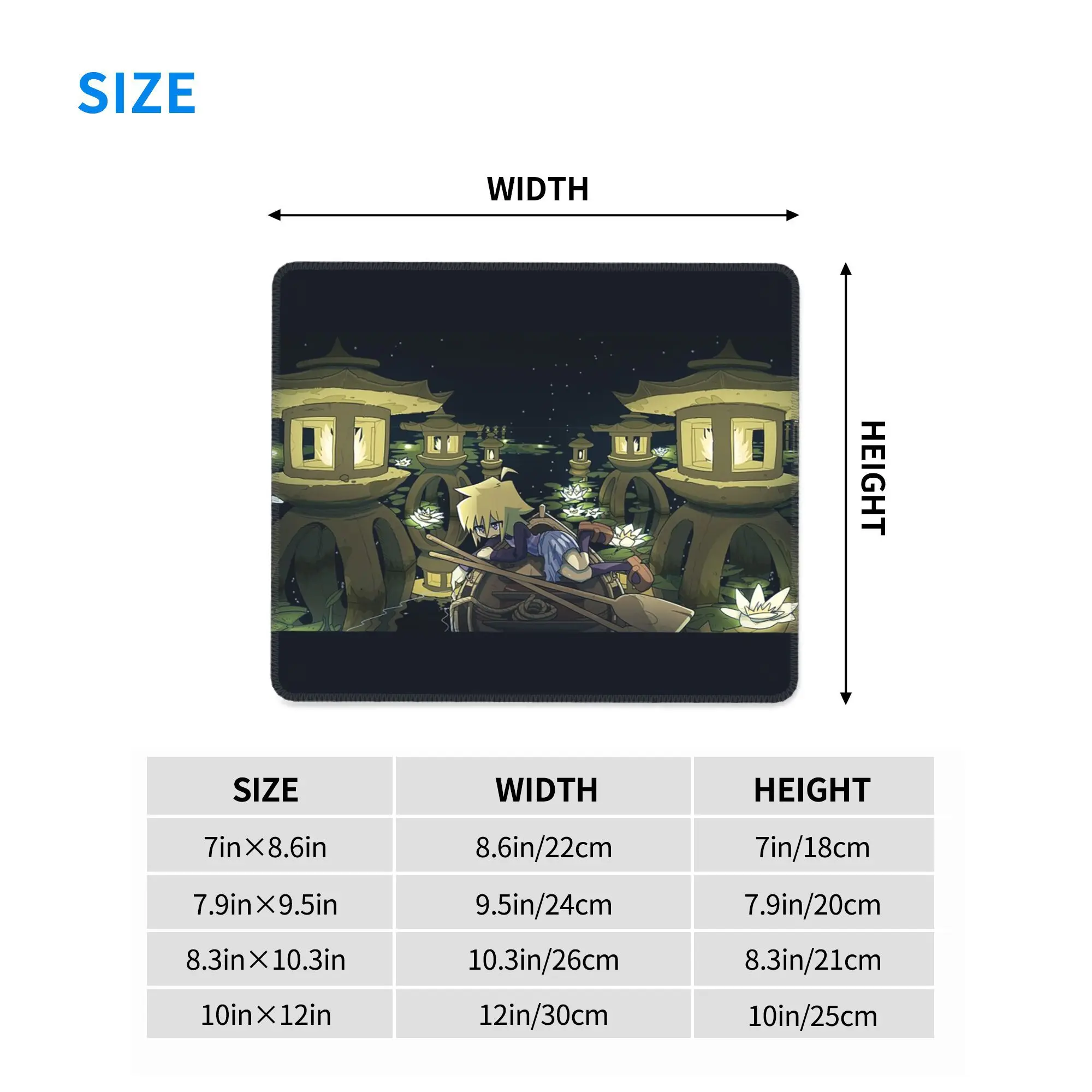 夢 2kki ランプリストーンマウスパッドコンピュータキーボードマウスマットゲーマー PC ラップトップデスクマットオフィスアクセサリーテーブルマット