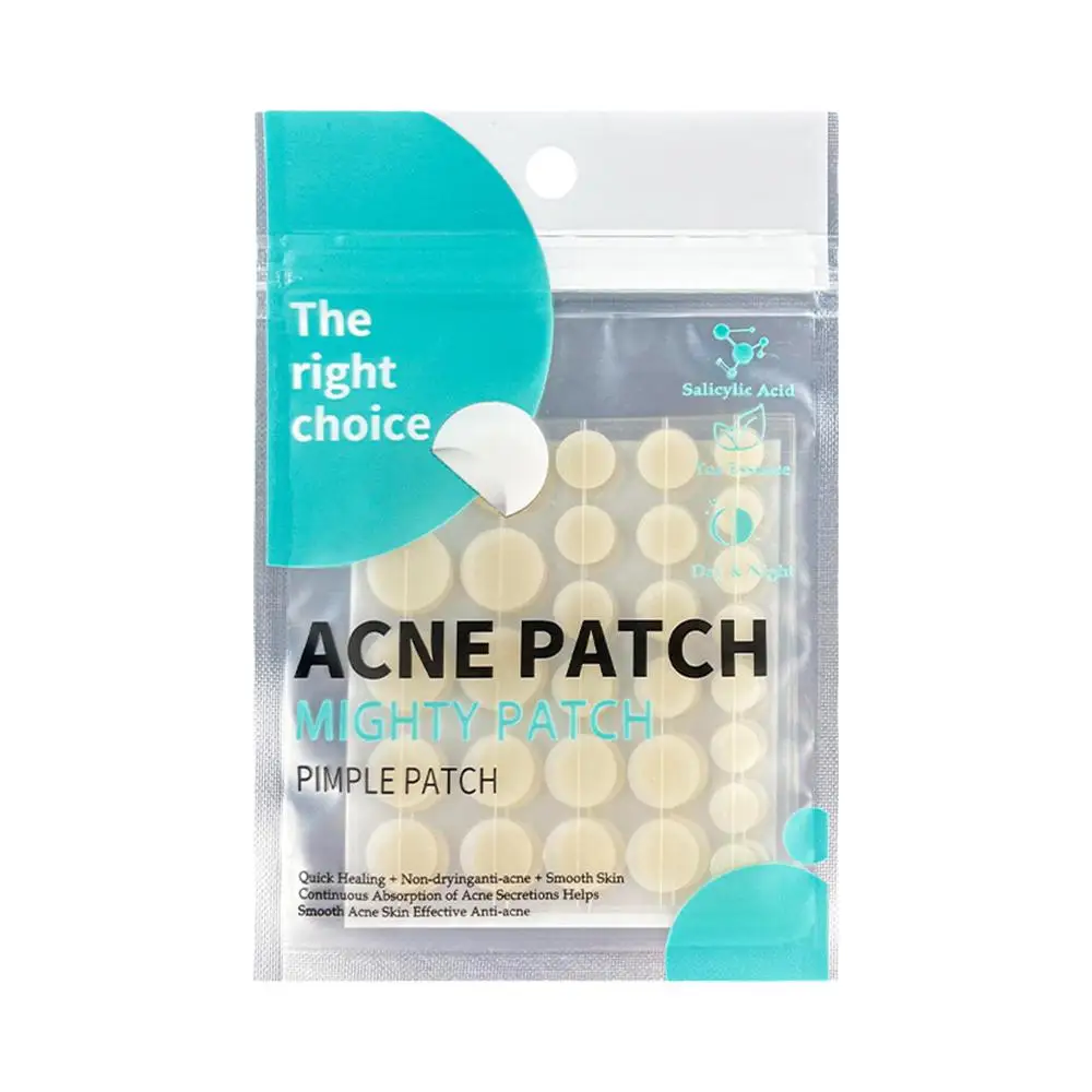 30pcs Invisible Acne Patches Removal Pimple Anti-Acne Hydrocolloid Patches Spots Marks Concealer Repair Sticker