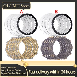 Road Passion Motorcycle Part Clutch Plates & Steel Friction Disc Kit For CFMOTO 450SR CF400-6 CF 400 450 SR 2022