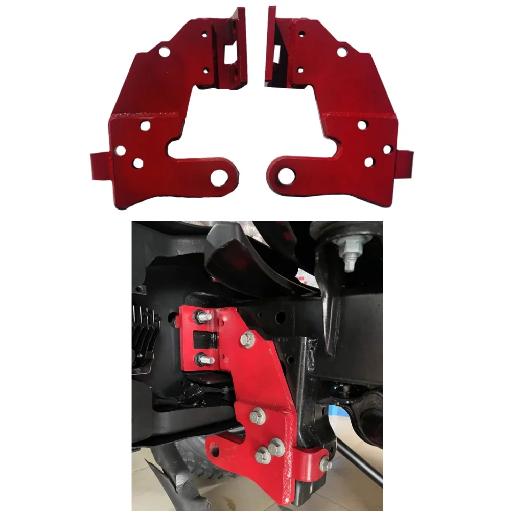 

Red Black Steel 10th Anniversary Front Bumper Reinforced Drag Tow Hook For Jeep Wrangler JL 2018+ JL1262